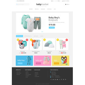 BABY SHOP - modèle de magasin Prestashop 1.7