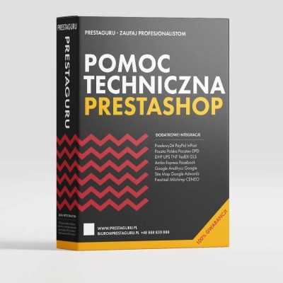 Pomoc techniczna i serwis PrestaShop - PAKIET PODSTAWOWY