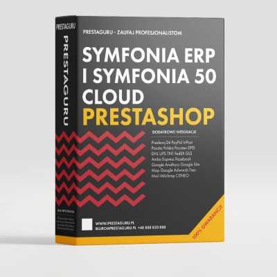 Integrator PrestaShop is an integrated package of ERP and Symfonia 50 Cloud with PrestaShopShop.