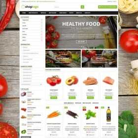Здравословни храни, зеленчуци и плодове - Магазин шаблон Prestashop 1.7