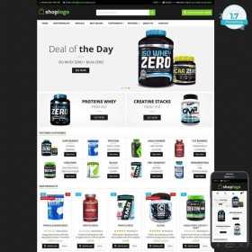 STORE FOODS AND DIETARY SUPPLEMENTS - Template for Prestashop 1.7 store