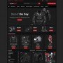 MOTORCYCLLE CLOTHING AND PARTS SHOP - Template for Prestashop 1.7 store